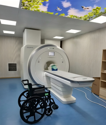 Non Magnetic MRI Wheelchair with Swing-away Adjustable Footrest, 120 Kg Weight Capacity, and Detachable Adjustable Armrest