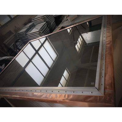 RF Shielded Window with 10-130MHz Frequency Range 1200*900mm Size and Up To 100 DB Shielding Effectiveness