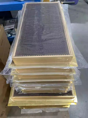MRI Room Shielding Honeycomb Waveguide Air Vents Offering Shielding Effectiveness 14KHz 40GHz Meet 100dB and Durable Design