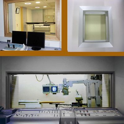 Pb Contain 99 Percent Radiation Protective Glass Length Or As Required Custom Sizes For Industrial Medical Applications