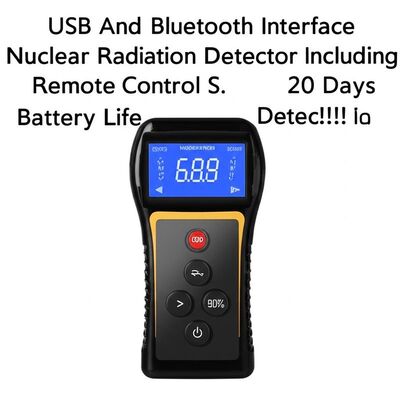 USB And Bluetooth Interface Nuclear Radiation Detector Including Remote Control System and 20 Days Battery Life for Detection