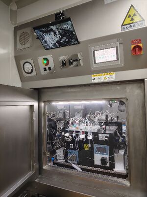 خلية ساخنة من الفئة أ مع صفائح الرصاص الفولاذية المجلفنة لتعزيز الحماية من الإشعاع النووي والتصميم المريح