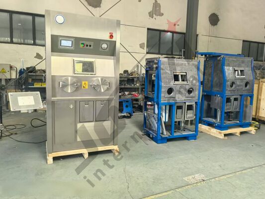 خلية ساخنة للوقاية من الإشعاع Jovvi 50mmpb مع ما يعادل الرصاص 50mmpb، تطهير بالأشعة فوق البنفسجية والأوزون، ونظام تحكم بالذكاء الاصطناعي للمنشآت النووية