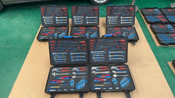 Hard plastic non magnetic case non ferrous tool kit engineered for high durability and precision in complex assemblies أدوات صلبة بلا مغناطيس غير مغناطيسي