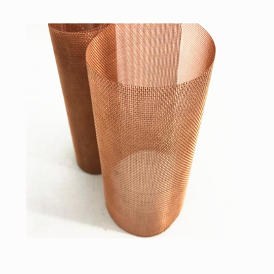 MRI Window Brass 0.21mm شبكة أسلاك نحاسية 300CM شاشة شبكة نحاسية دقيقة للغاية
