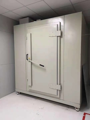 110dB EMC Door RF محمية غرفة فاراداي قفص مغناطيسي التدريع 2.1 X 0.9M