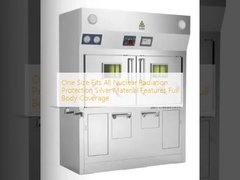 مقاس واحد يناسب جميع الحماية من الإشعاع النووي المادة الفضية الميزات تغطية كاملة للجسم